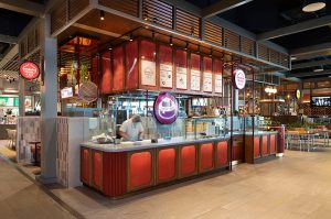 Food court Design Amazing Buns