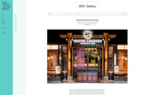 Restaurant & Bar Design Awards 2021 - Finalist - Master Lanzhou Noodle Bar