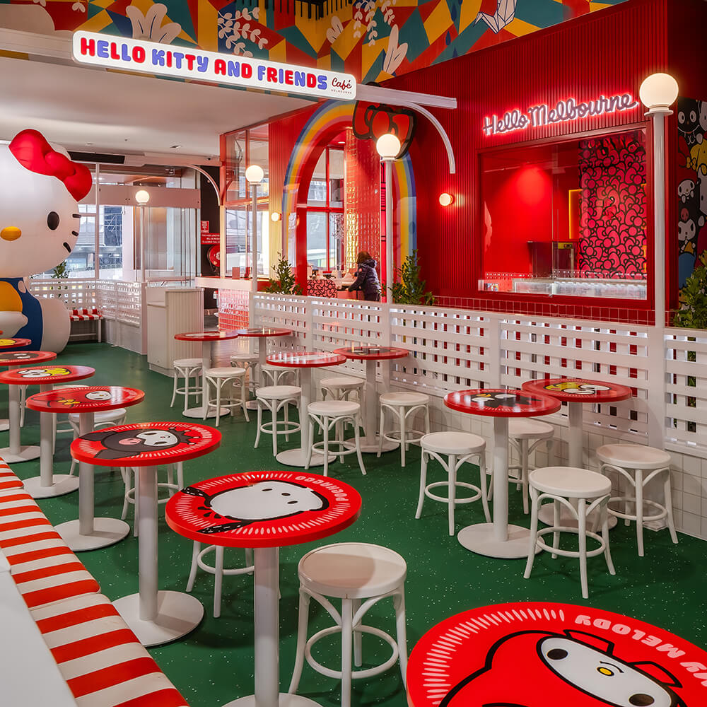 Hello Kitty & Friends Café – Melbourne Central